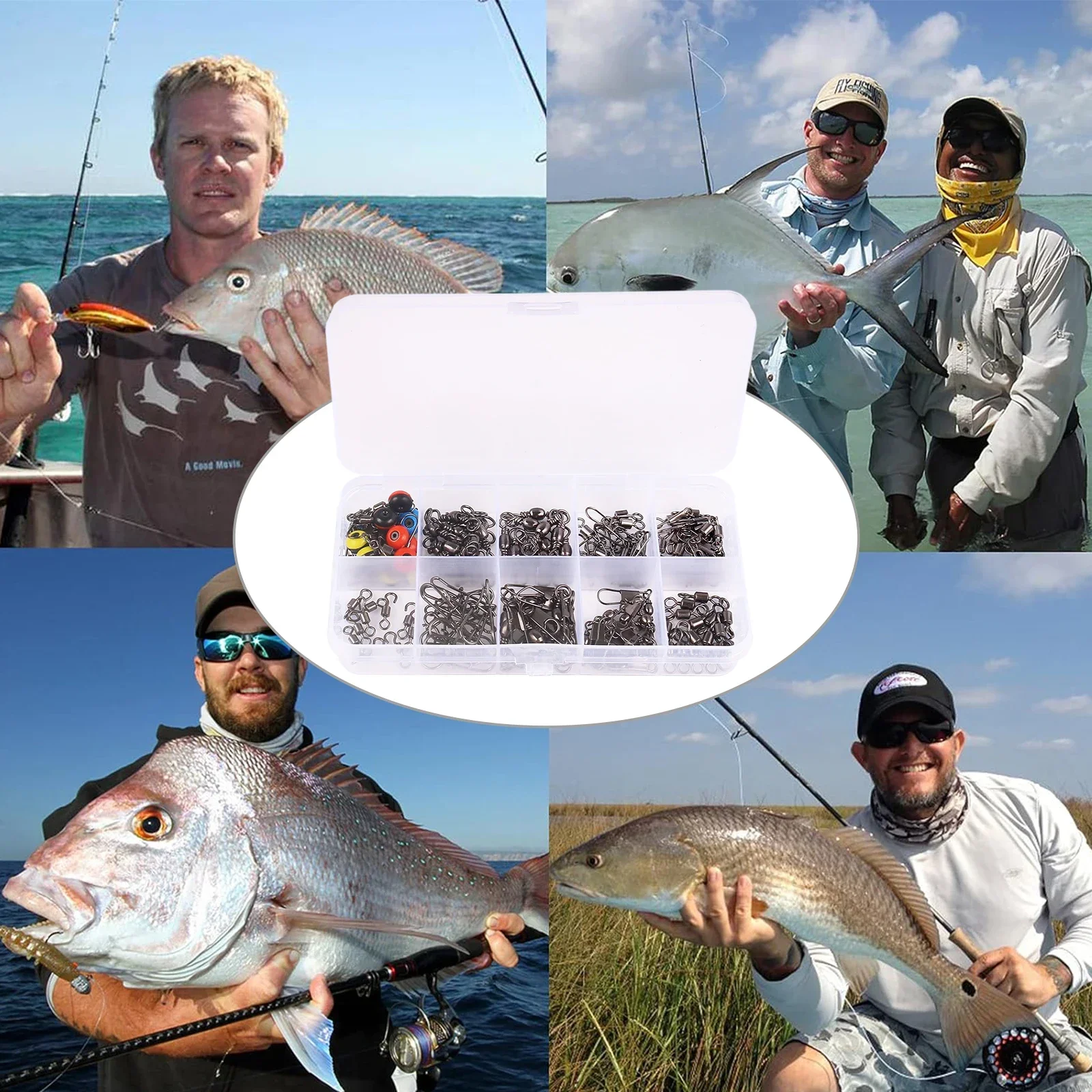 ชุดอุปกรณ์เชื่อมต่อแบบหมุนสำหร - Fishing Rod Building Kit บทวิจารณ์และราคา