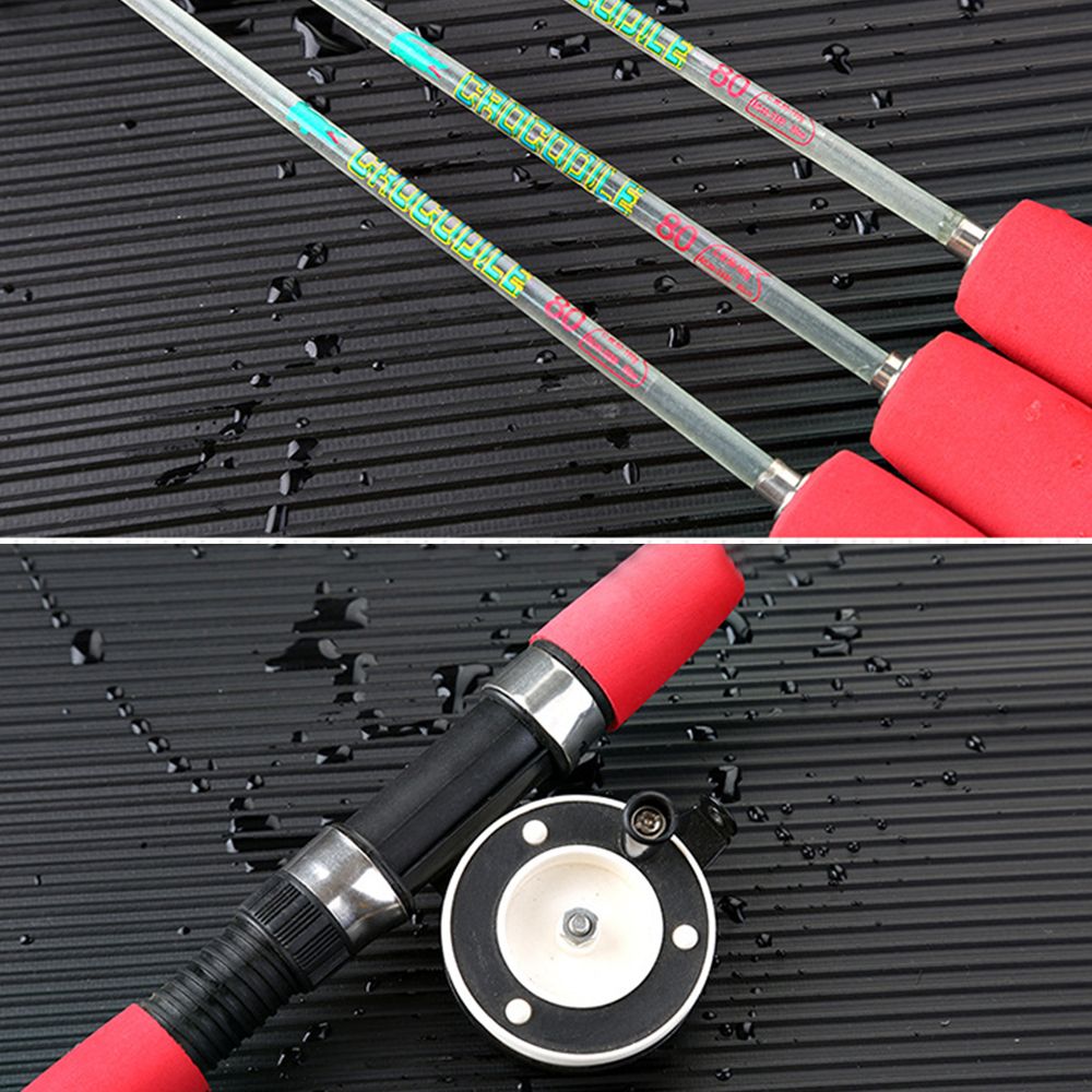 รอกตกปลาแบบพกพาสำหรับตกปลาล็อบ - Fishing Rod Ice บทวิจารณ์และราคา