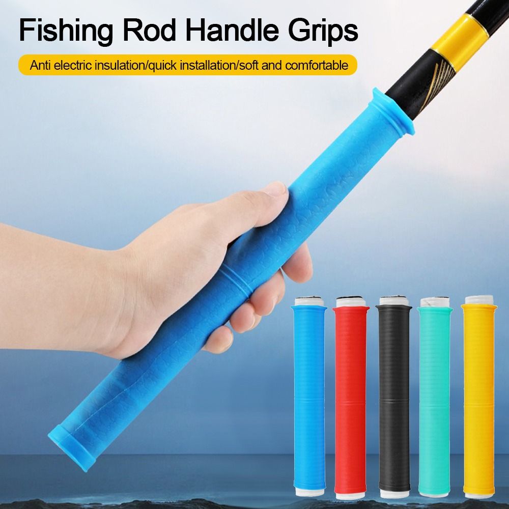 ปลอกหุ้มด้ามคันเบ็ดซิลิโคนกันล - Fishing Rod Case บทวิจารณ์และราคา