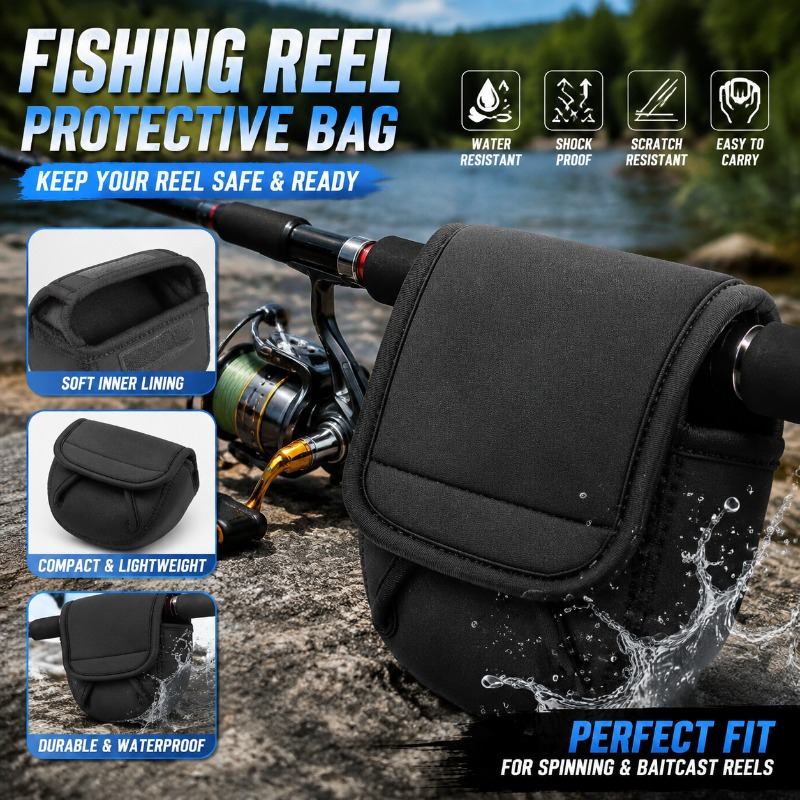 กระเป๋าป้องกันรอกตกปลา กระเป๋า - Fishing Rod Spinning บทวิจารณ์และราคา