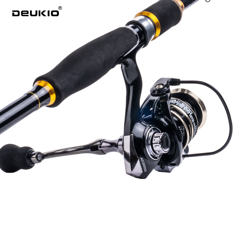 DEUKIO ชุดคันเบ็ดสปินนิ่งคาร์บ - Fishing Rod Spinning บทวิจารณ์และราคา